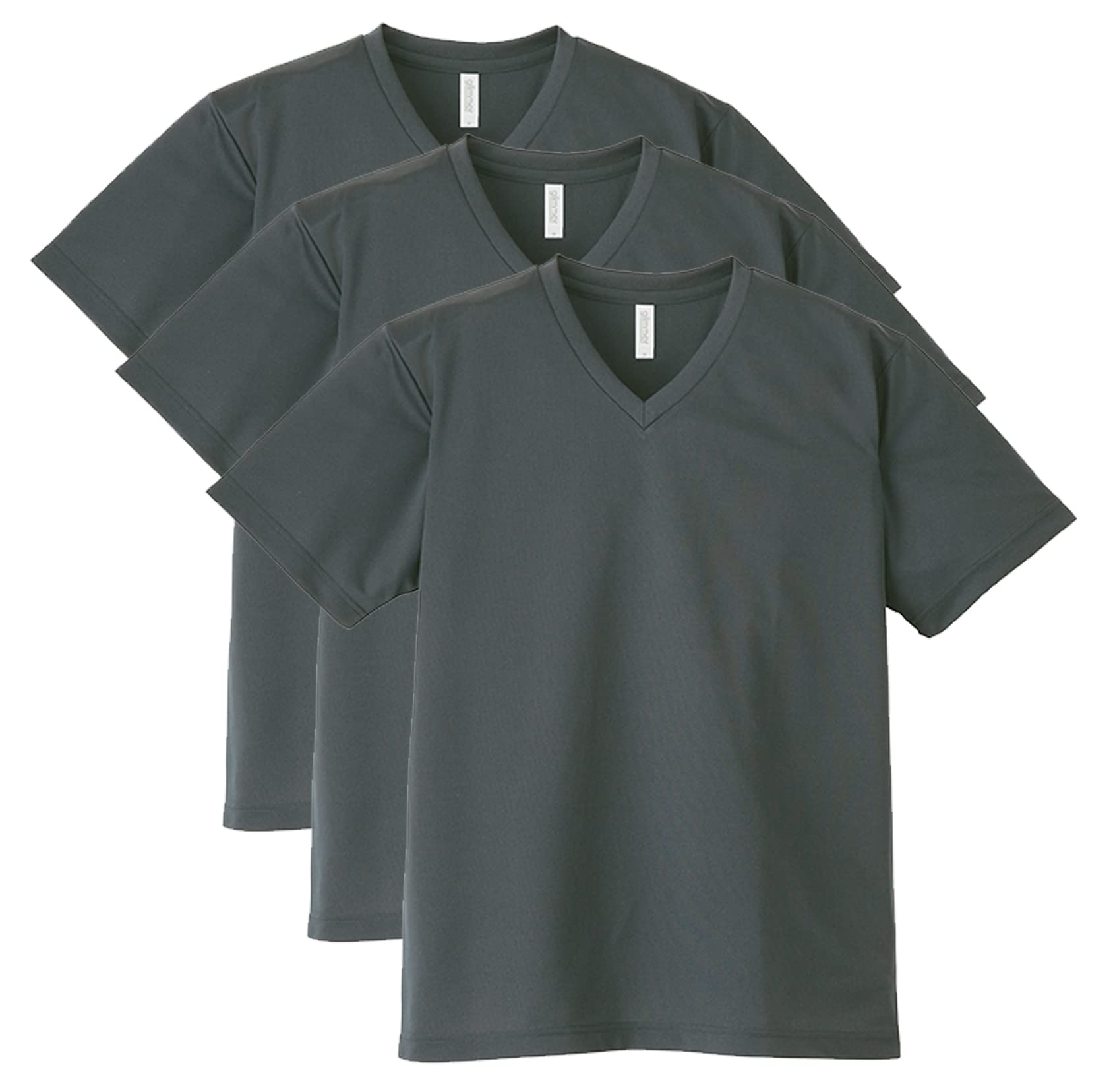 ❤️フレデリック ❤️Tシャツ ダークグレー Vネック メンズ Vネック Tシャツ